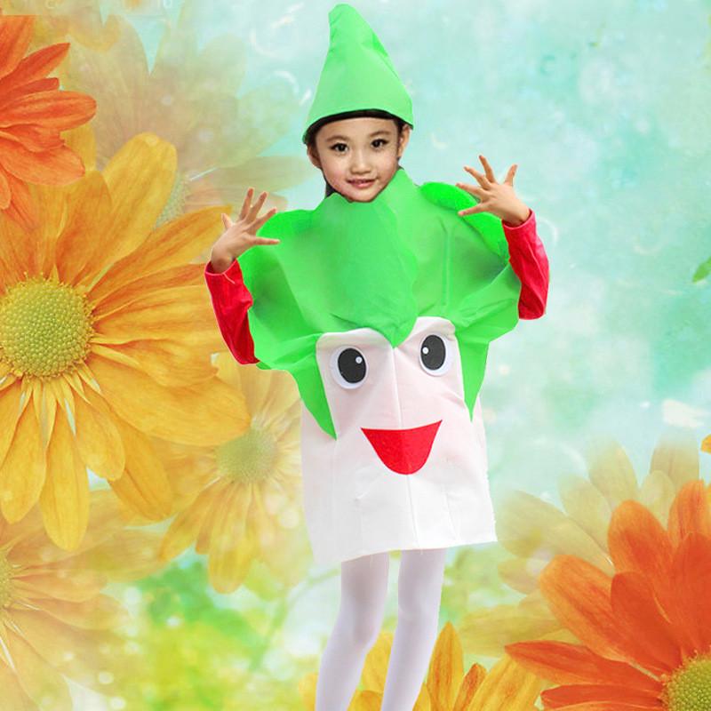 

Детская фруктовая одежда Овощи / Цветы / Дыни и фрукты Сценическая одежда Показ мод free size（100-135）