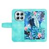 For Xiaomi Poco M8 5G/Redmi Note 15 5G (Global) Case PU Leather Floral Phone Cover with Card Slots