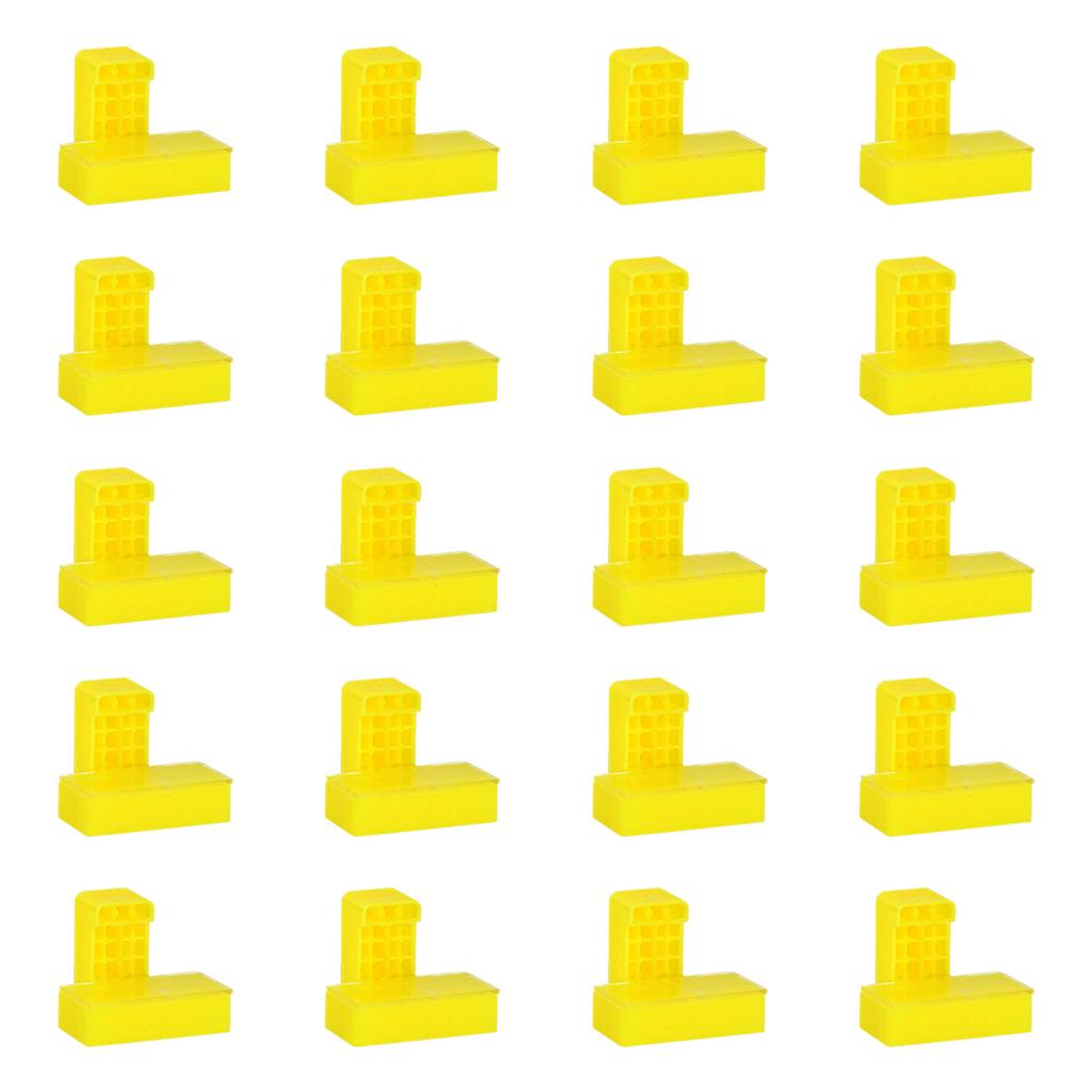 Korektor Krawędzi Płytek Klipsy Poziomujące Krawędzie Narzędzie do Wyrównywania Narożników Płytek Ściennych z Wytrzymałych Materiałów PP