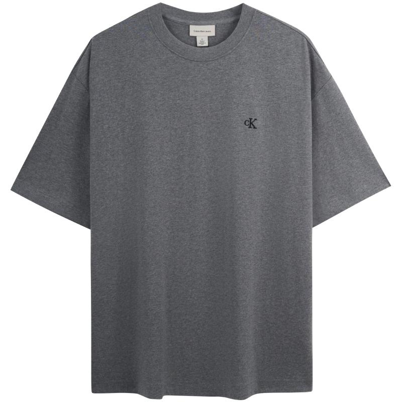 Calvin Klein logo-embroidered T-shirt 40HM229-1