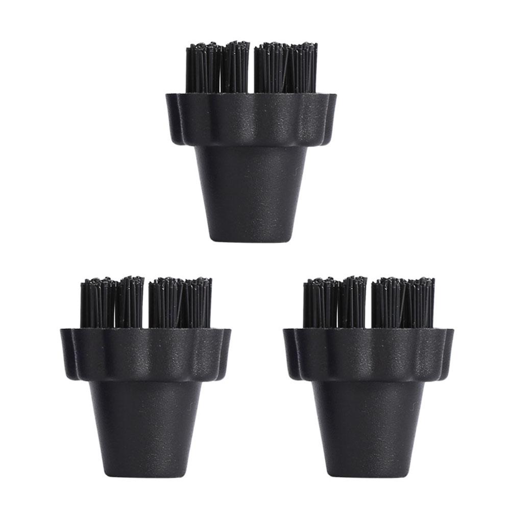 Nylon Bristle Brush Kit For Vaporetto Steam Cleaners – 3/6-Piece Set, Fits Lecoaspira, Unico And For VAPORETTO Pro Models