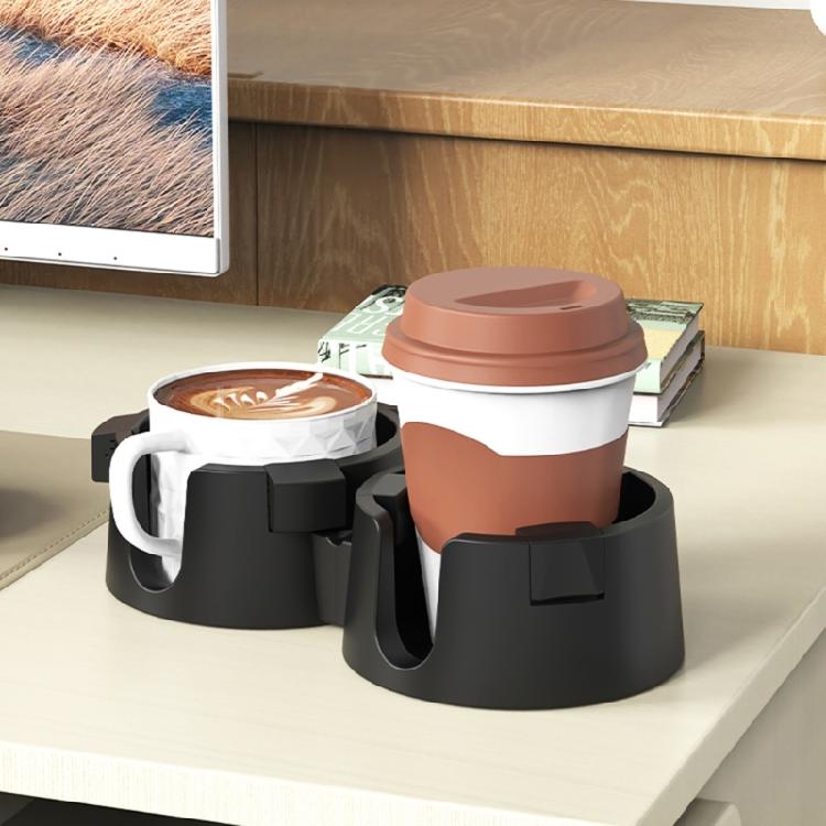 Cup Holder for Bedsides Tables and Workstations Spillproof Plastic Cup Stand Waterproof Office Coffee Mug Rack