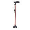 Niet-slip wandelstok voor ouderen, T-handvat, intrekbaar, aluminiumlegering, wandelstokken, opvouwbare kruk, wandelstok voor wandelen, trekkingstok