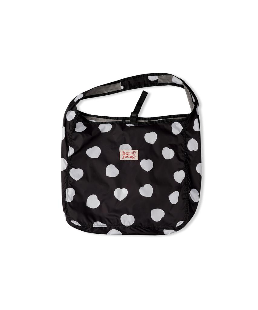 Heryoung Helen Packable Nylon Bag (Caviar)