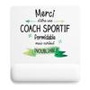 Tapis De Souris - PLANETEE - Merci Coach Sportif Inoubliable Femme - 22x18 Cm - Surface Lisse Antidérapante - Impression HD