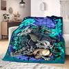 PokeMon Anime Print Blanket Warm Comfortable Flannel Blanket Suitable for Bedrooms, Sofas, Beds, Chairs, Picnics, Travel