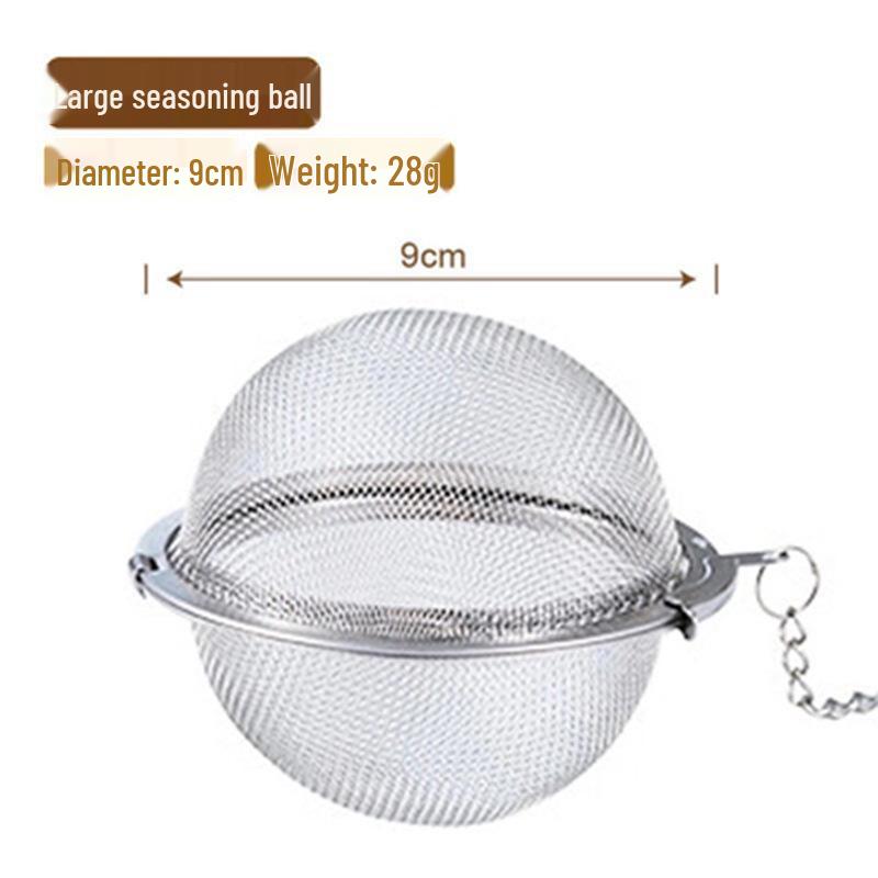 304 Stainless Steel Tea and Spice Infuser Ball for Tea Leaves and Soup Flavors