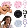 3/5/8pcs No-Heat Curling Iron Set with Satin Sleep Cap Hair Clips Comb Hair Tie Women's Heatless Overnight Styling Tools