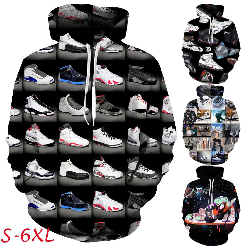 Baloncesto sudaderas hombres/mujeres chándal Tops 3D impresión Michael  Jordan Classic zapatos sudaderas con capucha sudaderas de otoño comprar a  buen precio — entrega gratuita, reseñas reales con fotos — Joom