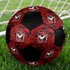 Al Ahly Indoor Soccer Ball Colorful All Ages Size 5 Machine Stitched PVC Competition Ready Durable High-Bounce