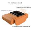 Car Armrest Box 7.5cm Thicken Height Pad Arm Rest Cushion With Pocket Tissue Cup Holder Memory Cotton Elbow Support Height Pad