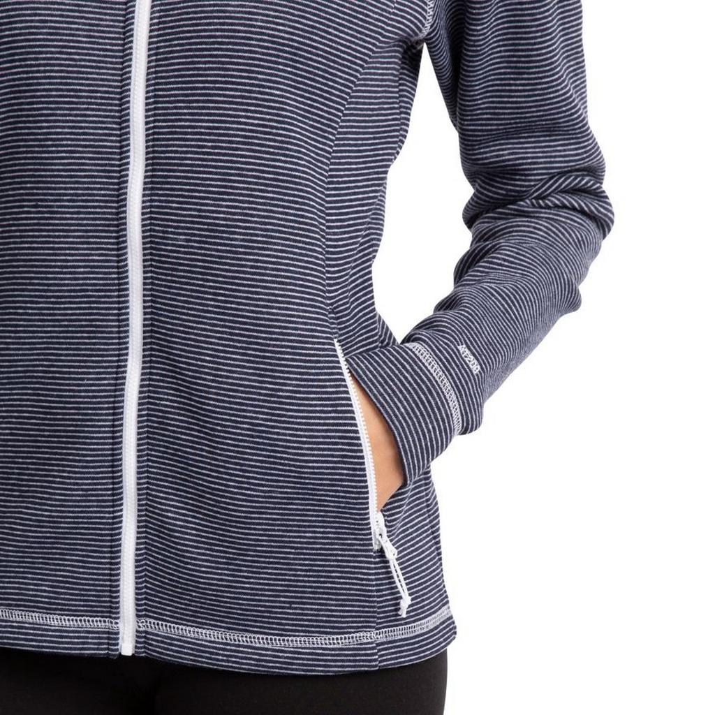 Womens/Ladies Rootless Stripe Marl AT200 Fleece Jacket