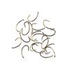 500PCS Fly Hook Nymph Bug Shrimp Pupae Larvae Caddis Fly Tying Fish Hooks #10 #12 #14 Gold Bronze Sharp Wholesale