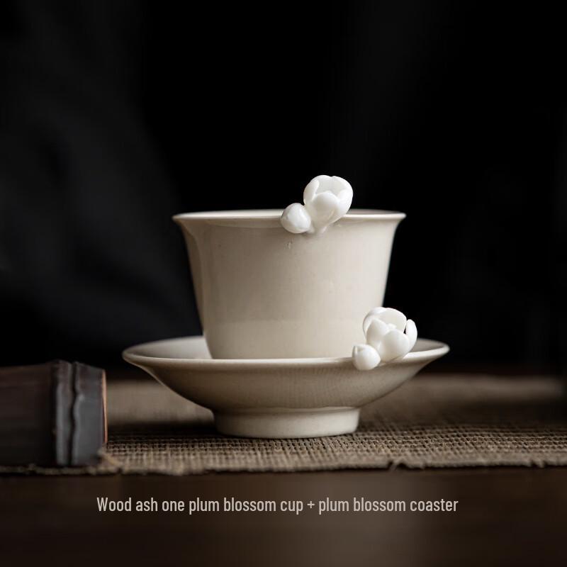 

Vintage Hand-Pinched Ceramic Teacup