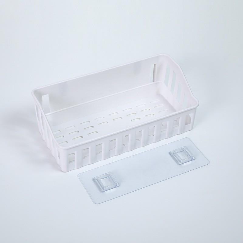 New Shelf Bathroom Adhesive Storage Rack Hooks Kitchen Home Decoration Corner Shower Shelf Rack Storage Rack Accessories