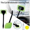 8 szt. Narzędzie do czyszczenia szyby samochodowej, Środek do czyszczenia szyby z 5 małymi ściereczkami z mikrofibry, które można prać/ponownie używać, Narzędzie do czyszczenia okien, Do samochodu