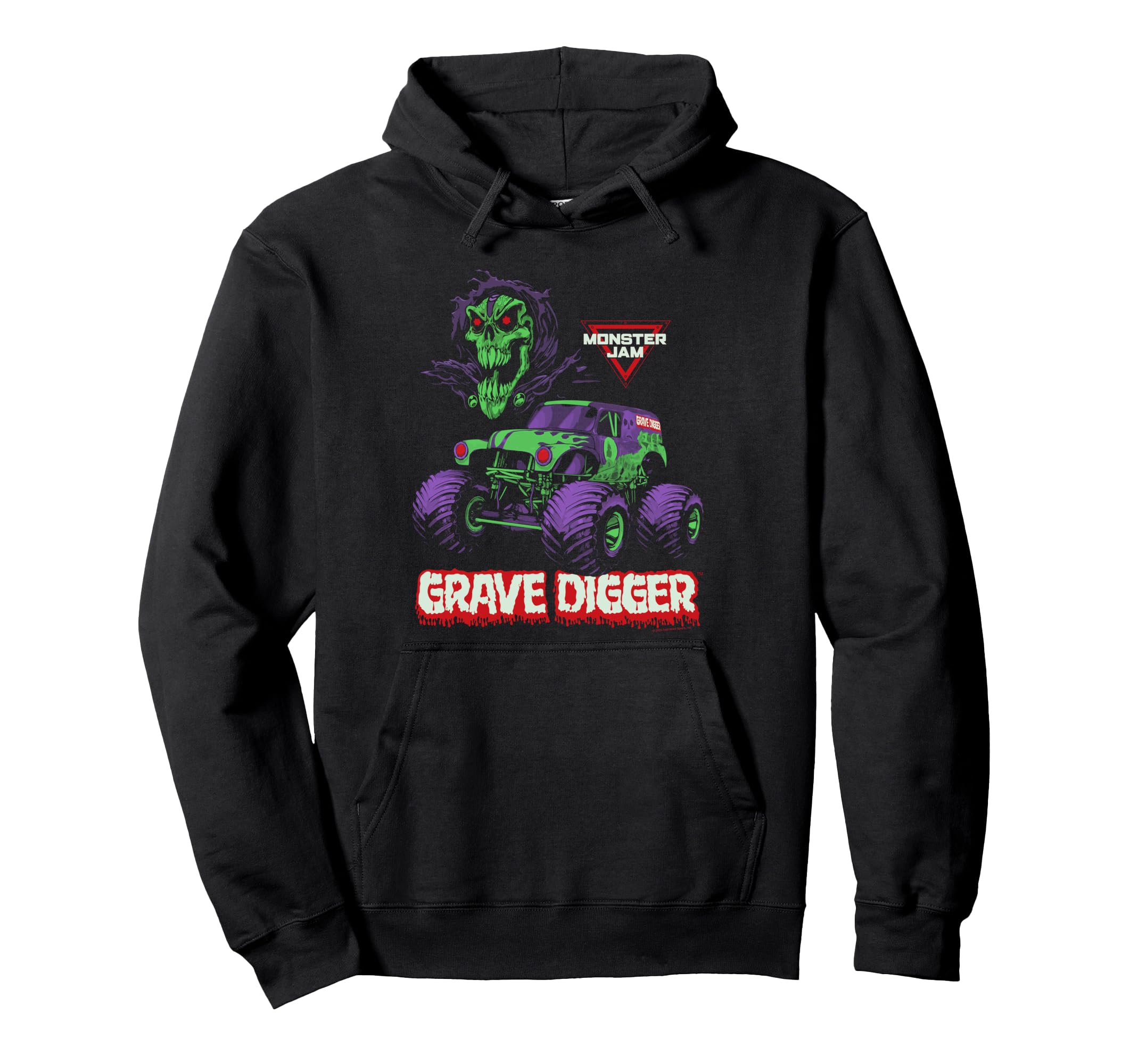

Monster Jam Grave Digger Monster Truck Hoodie
