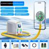 AI Liquid Cooling Phone Cooler, -9°C Magnetic Cell Phone Radiator with Digital Screen 12N Magnet, 36W Pro Version