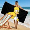 Homer Print Beach Towel, Large Soft Quick Dry Towel for Beach Camping Swimming