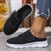 Women Slide Shoes Orthopedics Wide Feet Swollen Shoes Summertime Beach Slide Shoes Airy Mesh Flat Shoes Walking Slide Shoes Men Slipper