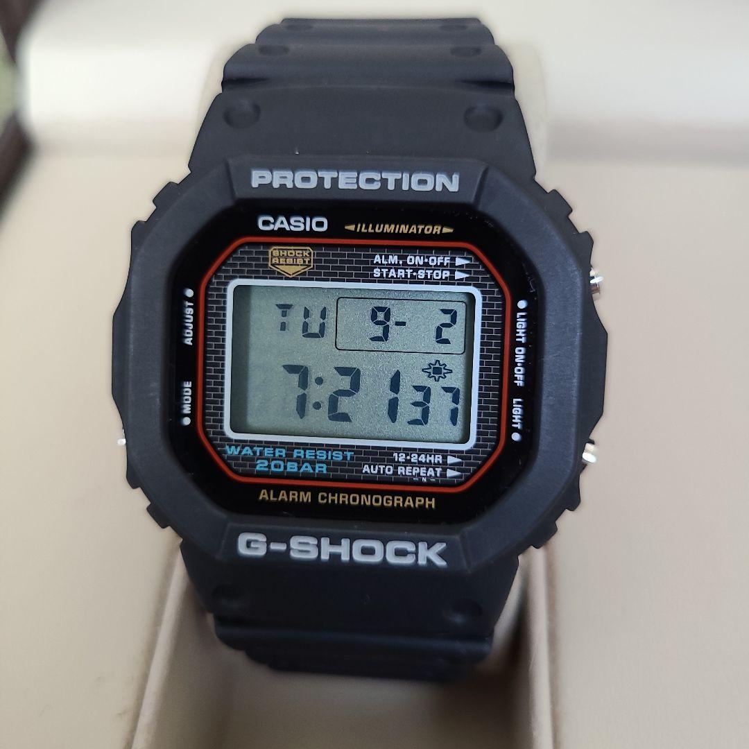 

[USED] CASIO G-SHOCK DW-5000 Screw Back Black