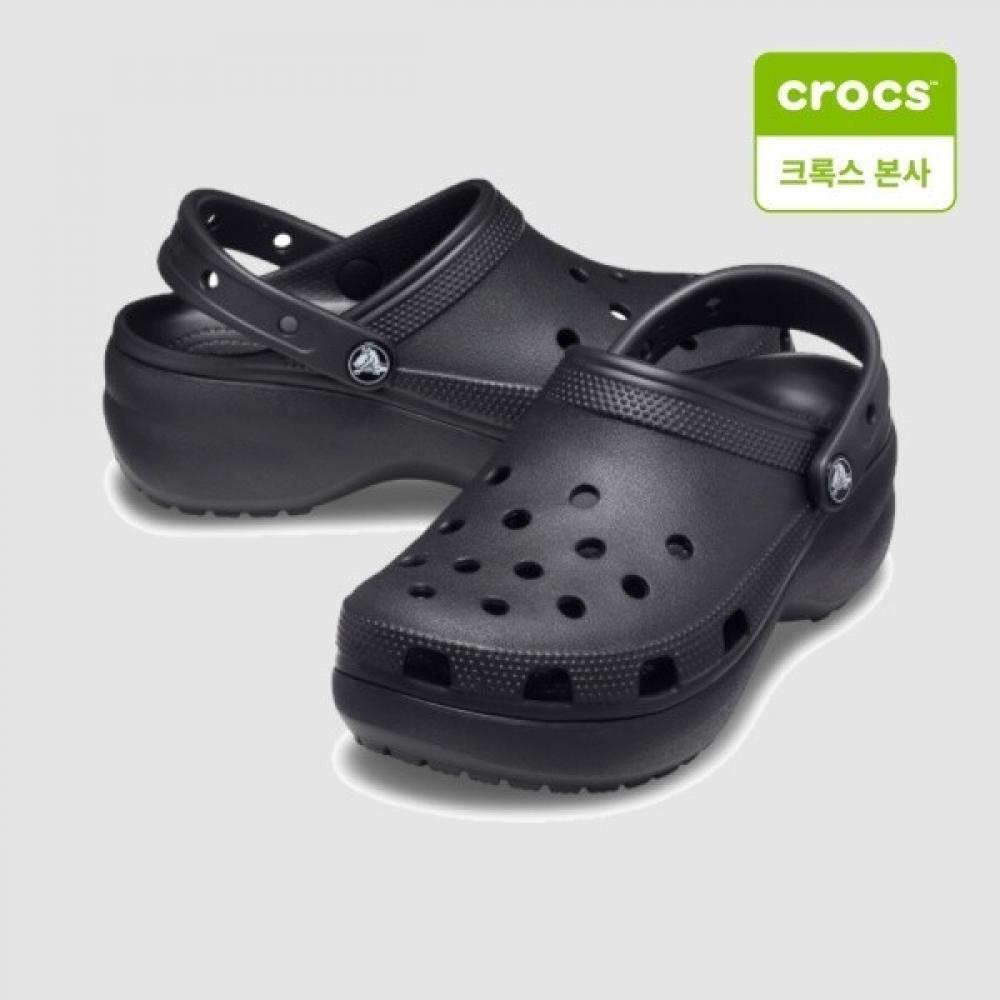 

CrocS Women S ShoeS claSSic Platform clogS Black 206750 001 blacks/w5(220mm)