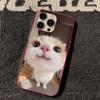 Phone Case For Iphone 13 15 Plus 11 Pro Max 16 17 Air 12 14 Cute Cute Kitten Flexible Shockproof Scratch Resistant Cover
