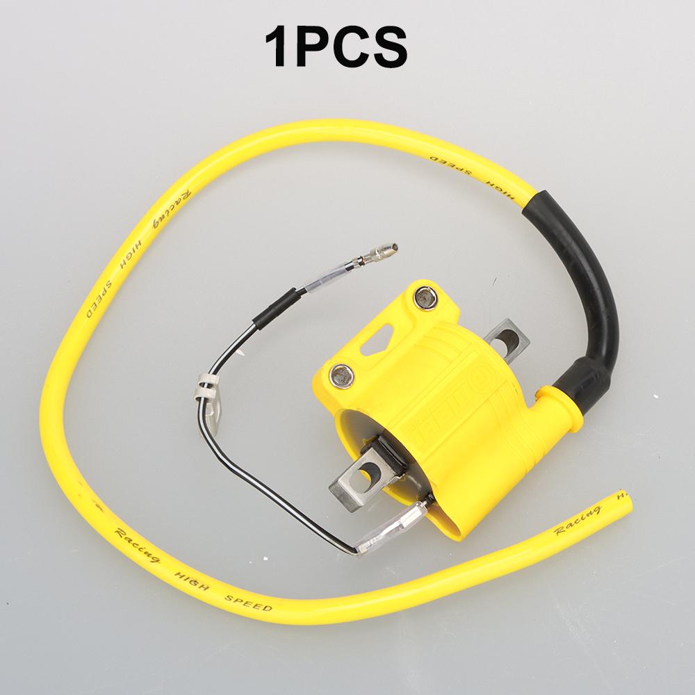 

NIBBI 2T/4T Motorcycle Ignition Coil Universal Racing Coil for ATV Scooter Moped Go Kart Dirt Bike Yamaha Ktm Engine Ignition 1PCS