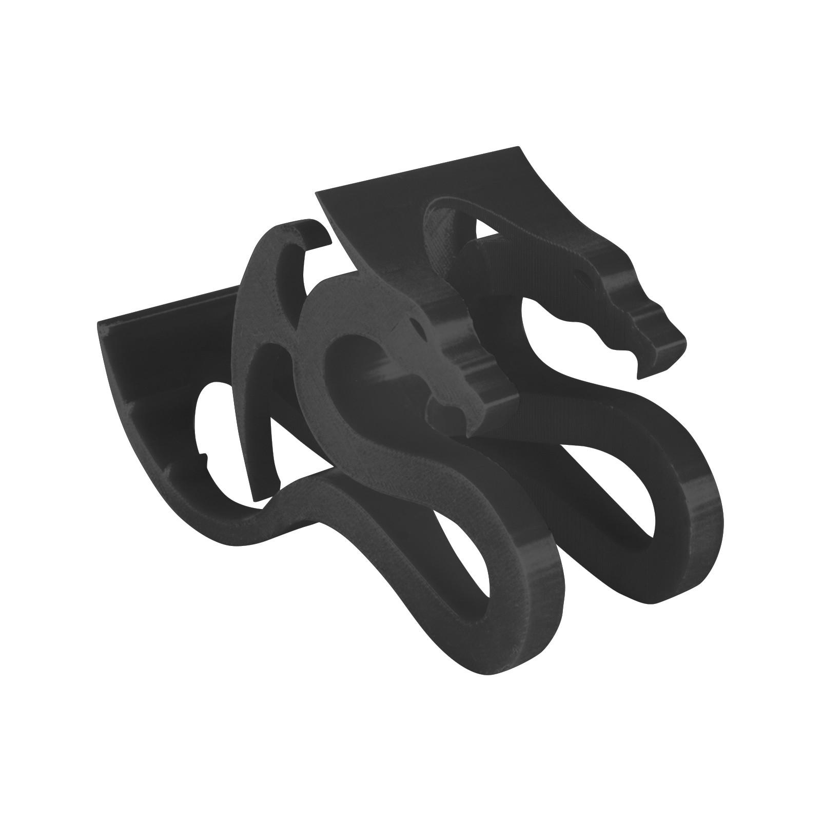 

3D-печатный крутой держатель для телефона с изображением двойного летающего дракона, подходящий для телефонов и планшетов One Size