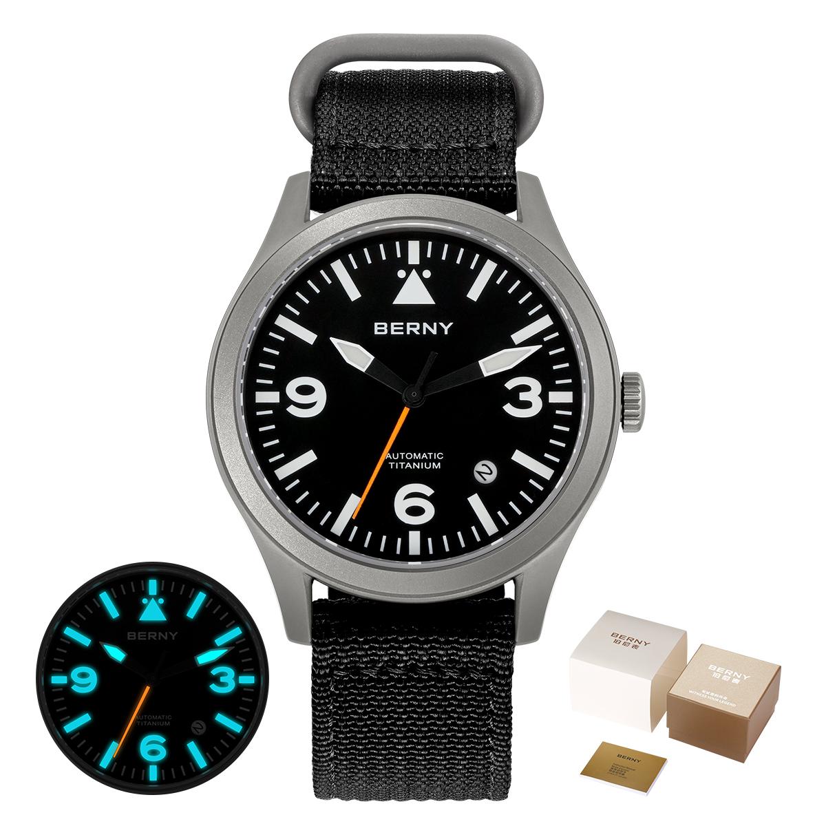 BERNY Full Titanium Automatic Watch for