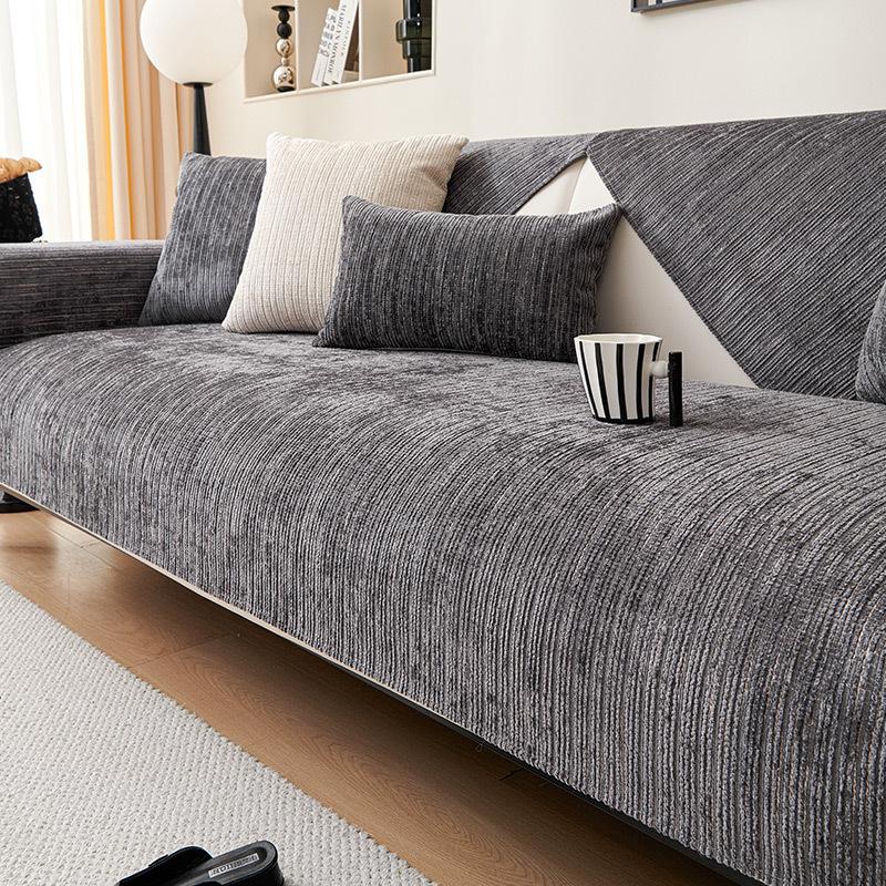 Yunshui Chenille Waterproof To Prevent Leakage of Urine Sofa Cushion Anti-Scratching Four Seasons Universal Non-Slip Living Room Straight Row
