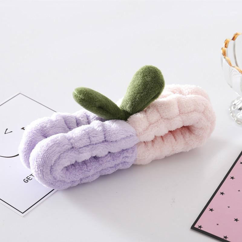 Gesichtswasch-Armbänder Stirnband Make-up Haarpflege Stirnband Wasch-Stirnband zum Gesichtswaschen Haarbänder für Damen