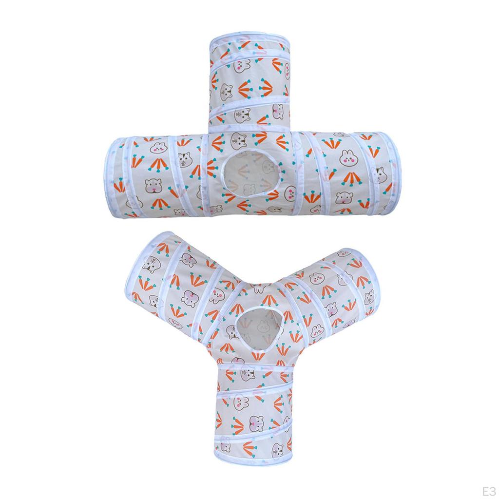 Tunnel Tube, Hanging Toy Ball Collapsible Funny Toys for Puppy Kitten