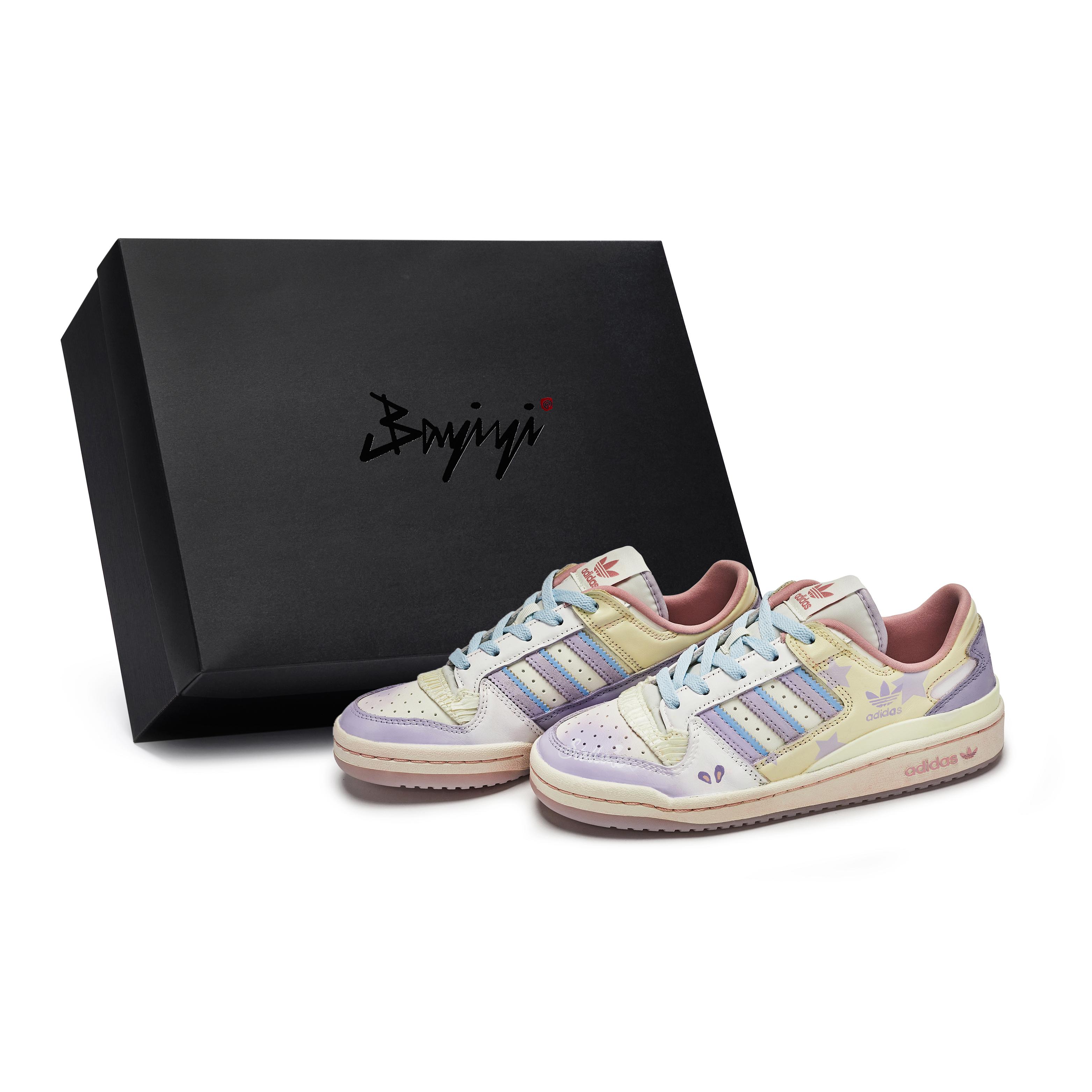 

Adidas Originals FORUM Skateboard Shoes Women s Low Top Beige/Pink/Blue/Yellow/Purple JQ6702(Team80-S-BOX) 36⅔