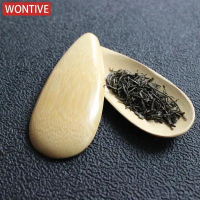 1-10pcs Bamboo Tea Scoops Kung Fu Tea Spoon Saucer Black Green Tea Shovel Kitchen Home Afternoon Tea Tableware Gift For Friends