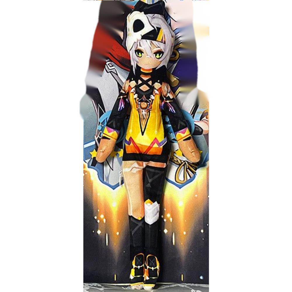 Genshin Impact Plush Genshin Impact Doll Toy Merch Diluc Neuvillette Xiao Lumine Hu Tao Stuffed Doll Plushie Blind Box Gift
