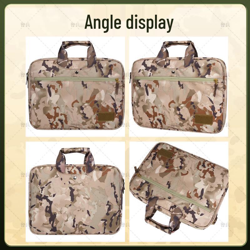 Zhi Bing Camouflage Tactical Laptop Briefcase