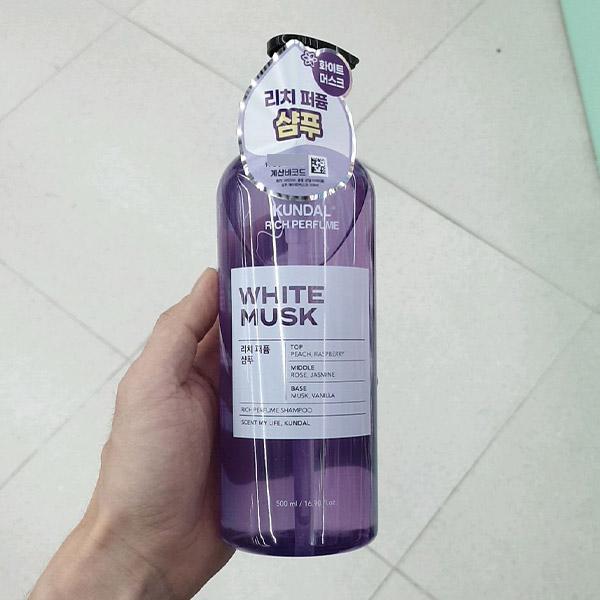 Kundal Rich Scent Shampoo White Musk 500ml