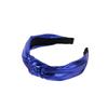 Fabric Headband Cross-border Wide-brimmed Fashionable Laser Knotted Headband for Washing Face and Going Out Solid Color Headband