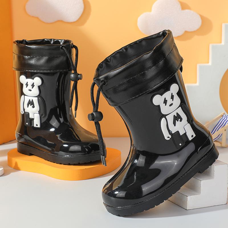 Eco-friendly Non-slip Lightweight Rain Boots for Kids - Boys & Girls Sizes S/M/L