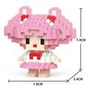 Disney Anime Princess Building Blocks Stitch Mickey Mouse mini Action toy Figures Blocks Toys Bricks Assemble Toys Kids Gifts