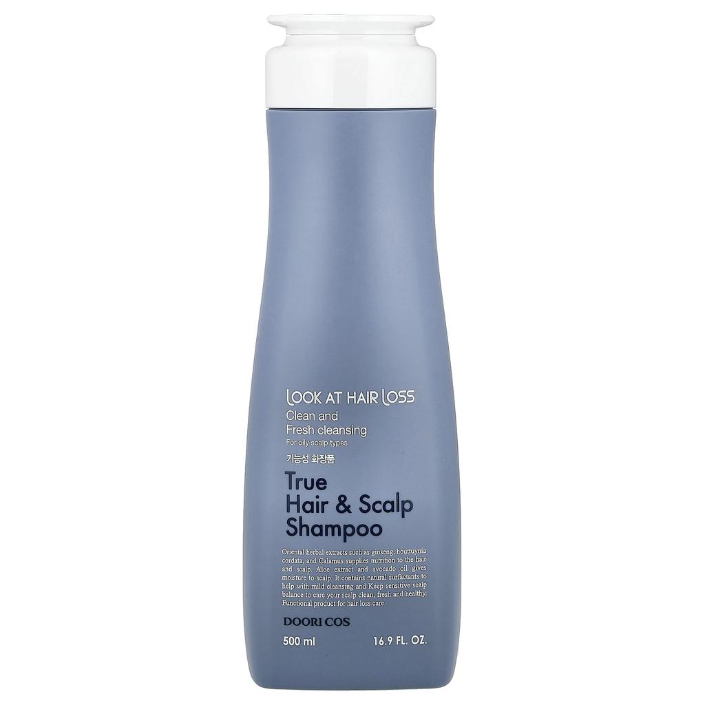 Look At Hair Loss, True Hair & Scalp Shampoo, 16.9 Fl Oz (500 Ml)