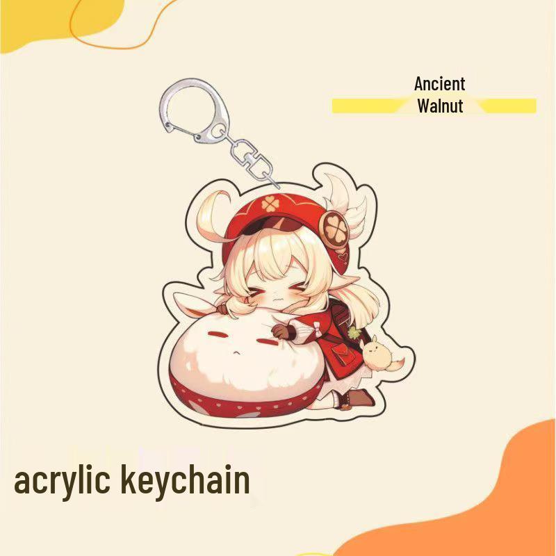Genshin Impact Furina, Yae Miko & Nahida Acryl Schlüsselanhänger Anime Rucksack Anhänger Geschenk