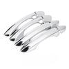 8X For Ford Edge Car Outside Door Handle Cover Trim Bright Chrome 2015- ABS