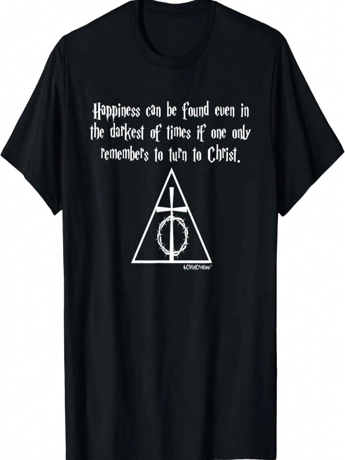 Happiness Can Be Found Even In The Darkest Times, T-Shirt S разноцветный