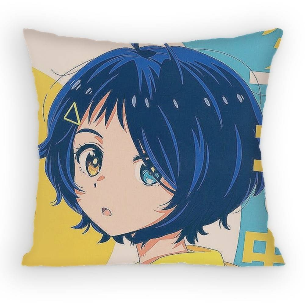 

Wonder Egg Priority Pillow Case Sofa Living Room for Bedroom car Headboard Backrest Cushion Square Cushion Nap Time 30x30 cm