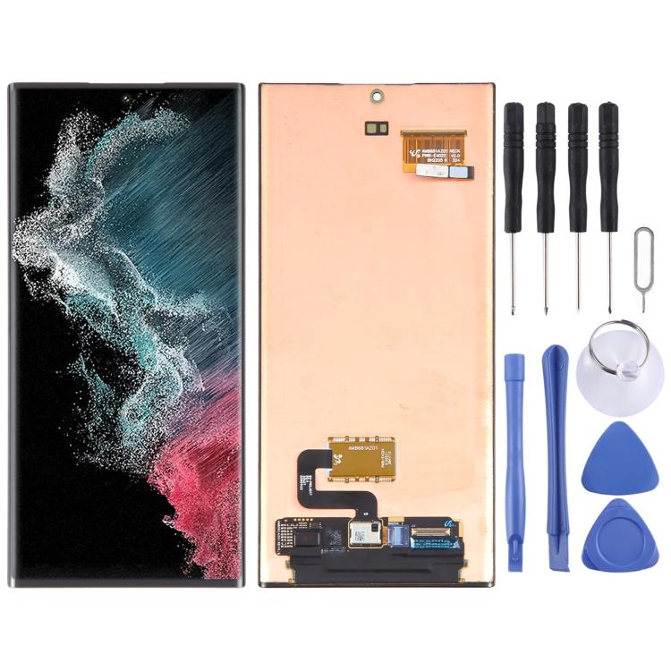 

Original Super AMOLED LCD Screen For Samsung Galaxy S22 Ultra 5G SM-S908B with Digitizer Full Assembly For Samsung Galaxy S22 Ultra 5G SM-S908B чёрный