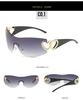 2022 Trendy Y2K Celebrity One-Piece Sunglasses for Women