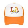LA CALIFORNIA STRONG Firefighter Hiking Mesh Baseball Caps Women Men  Personalized Male Beach Bucket Hat Trucker Cap