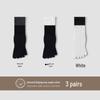 Unisex Autumn Split-Toe Over-the-Knee Socks: Solid Color, Non-Slip, Odor-Resistant, Antibacterial, Breathable, Versatile Casual Wear